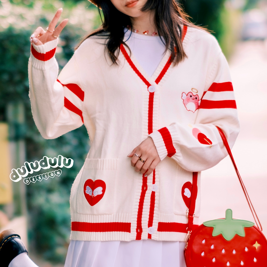 Creamy Angel Froggie Cardigan