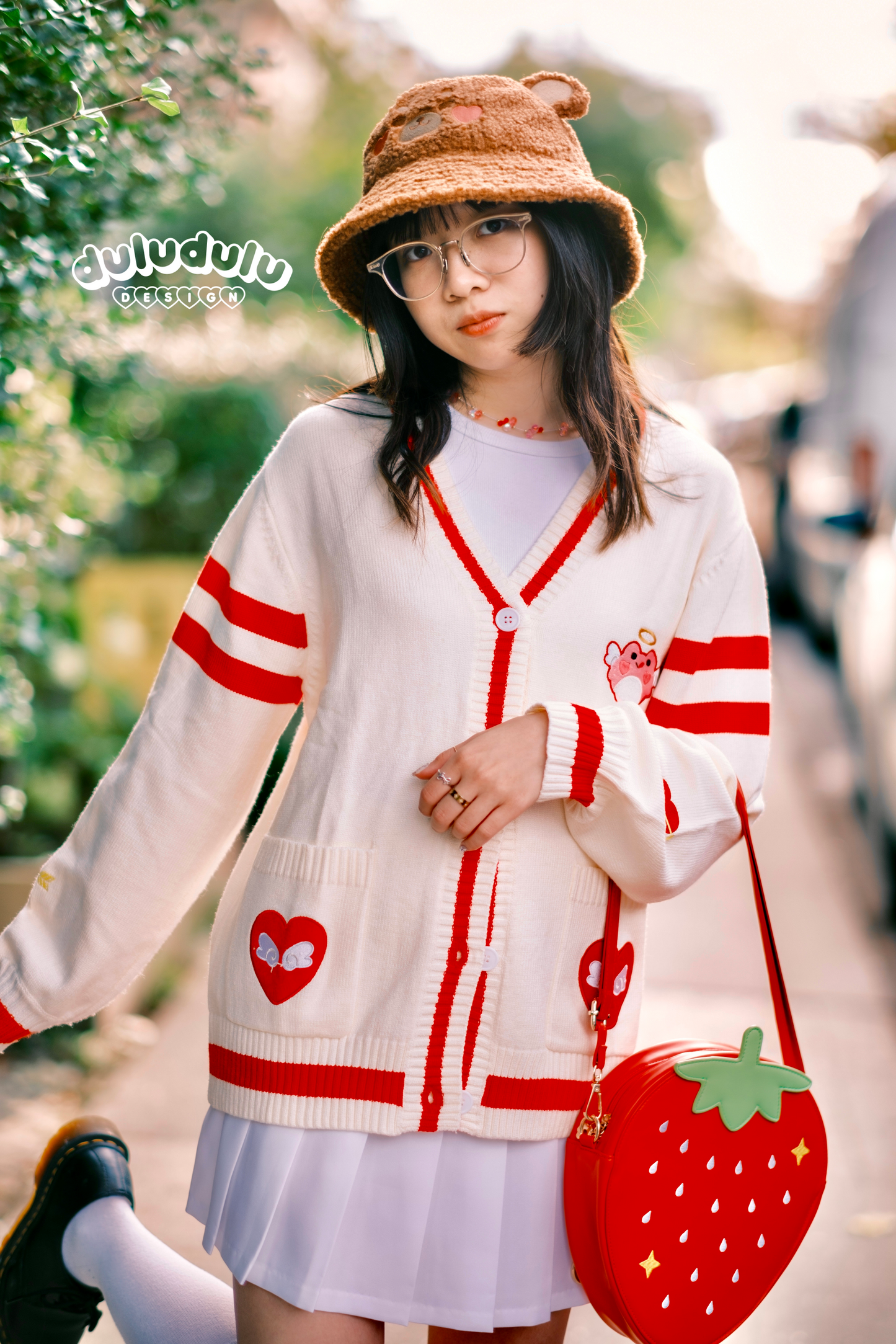 Creamy Angel Froggie Cardigan