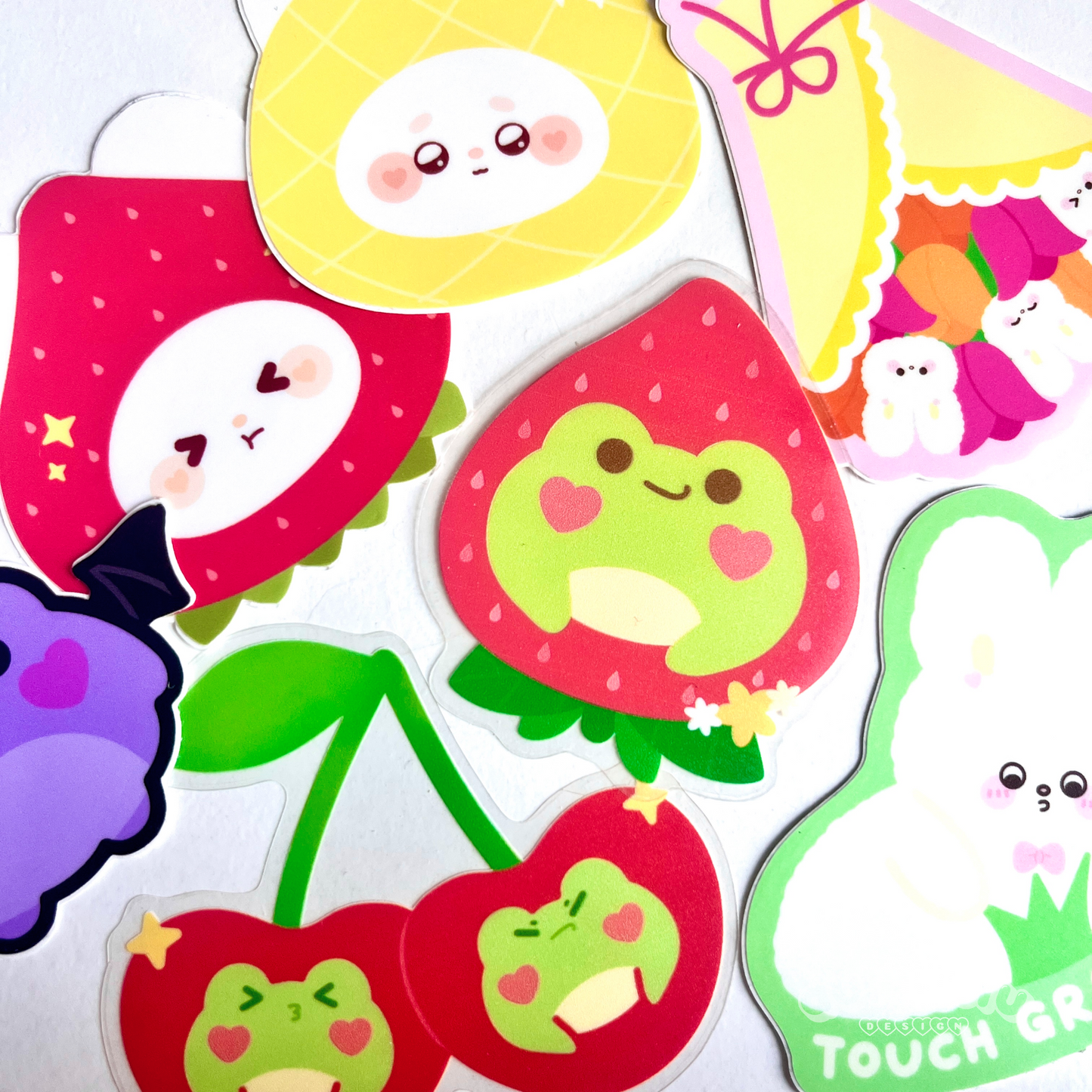 Touch Grass Vinyl Sticker