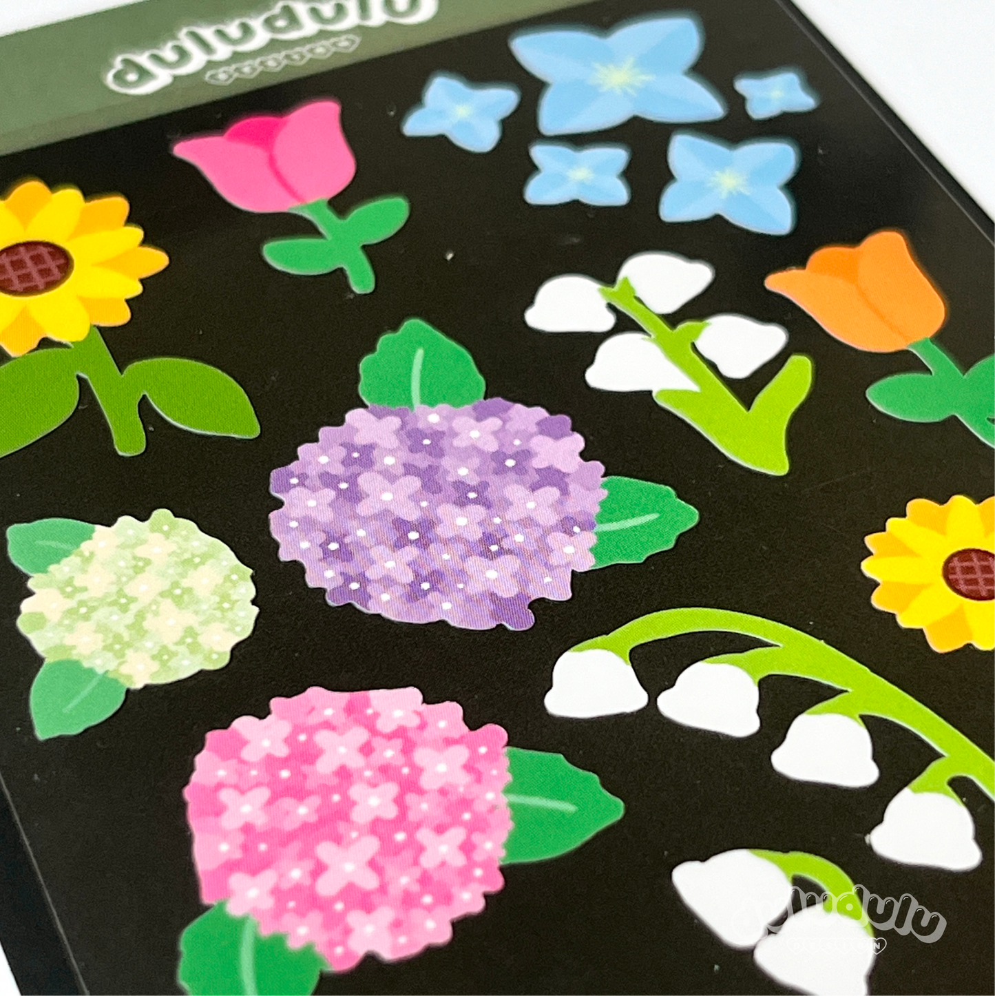 Flowers Deco Sticker Sheet
