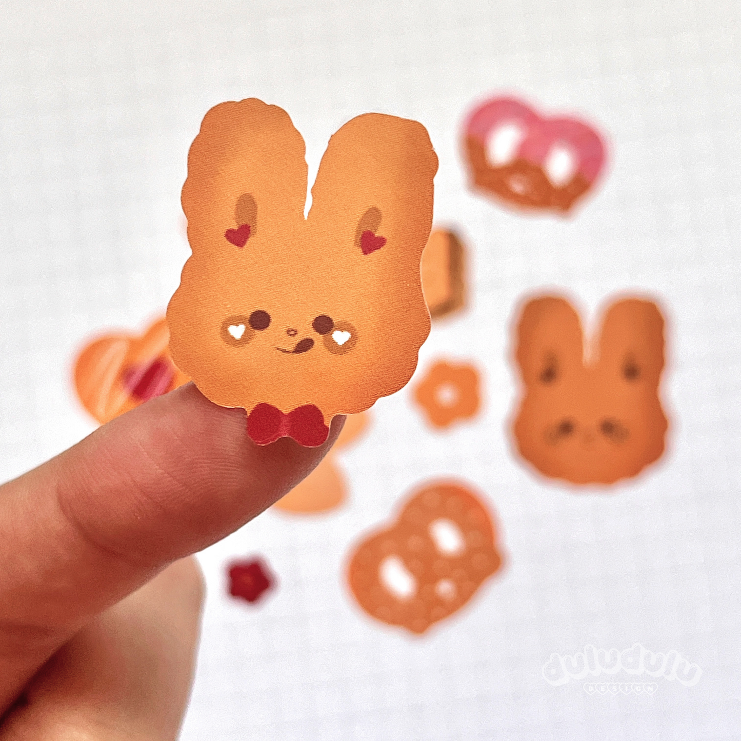 Cookie Bunnies Deco Sticker Sheet