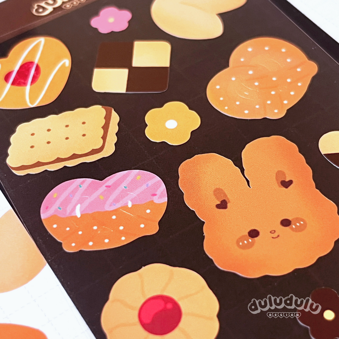 Cookie Bunnies Deco Sticker Sheet