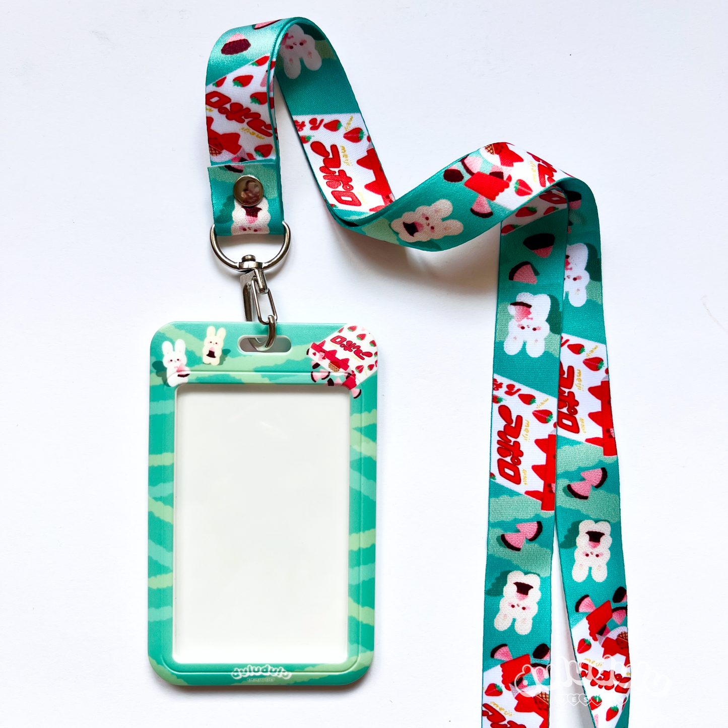 Meiji Choco Cardholder & Lanyard