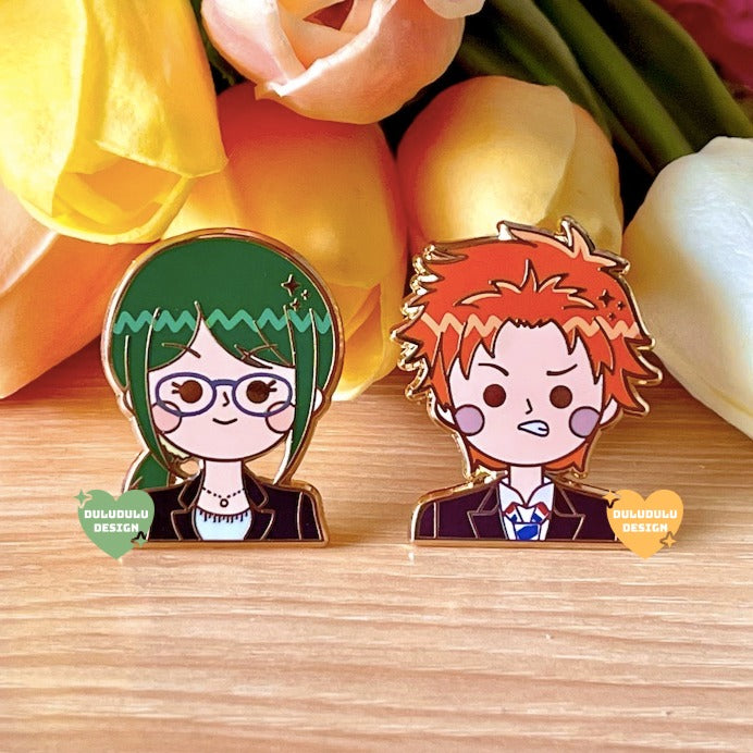 Wotakoi: Love is Hard for Otaku Enamel Pins