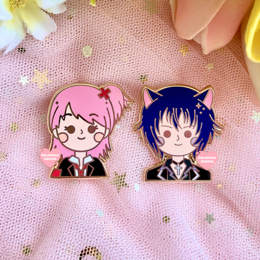 Shugo Chara - Amu x Ikuto Enamel Pin