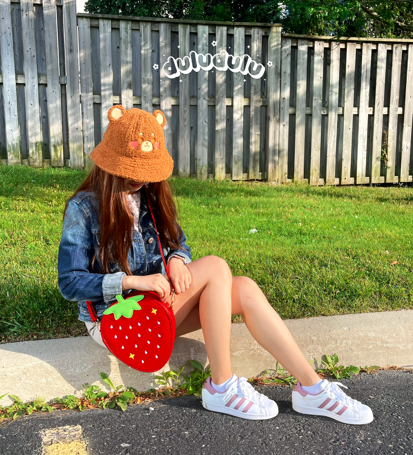 Fluffy Bear bucket hat