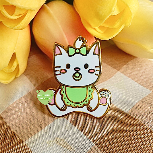 Baby Cat Enamel Pin