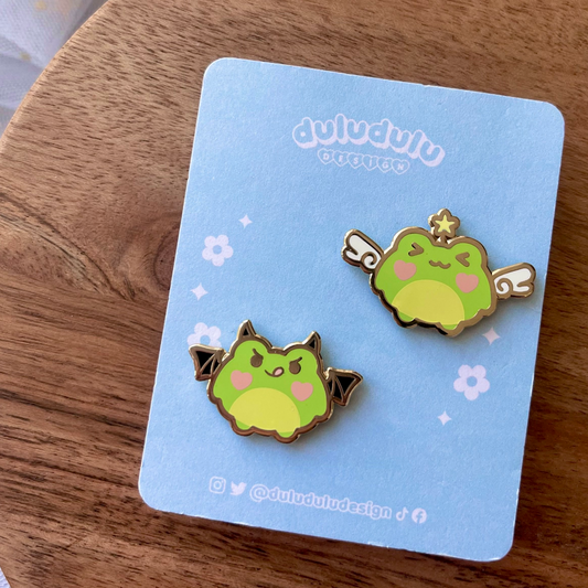 Wish x Devil Frog Enamel Pin
