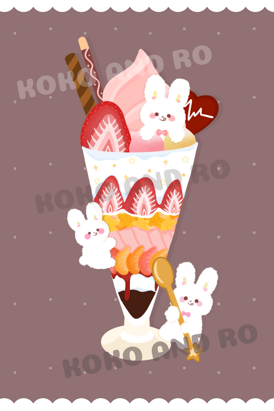 Koko & Ro Strawberry Parfait