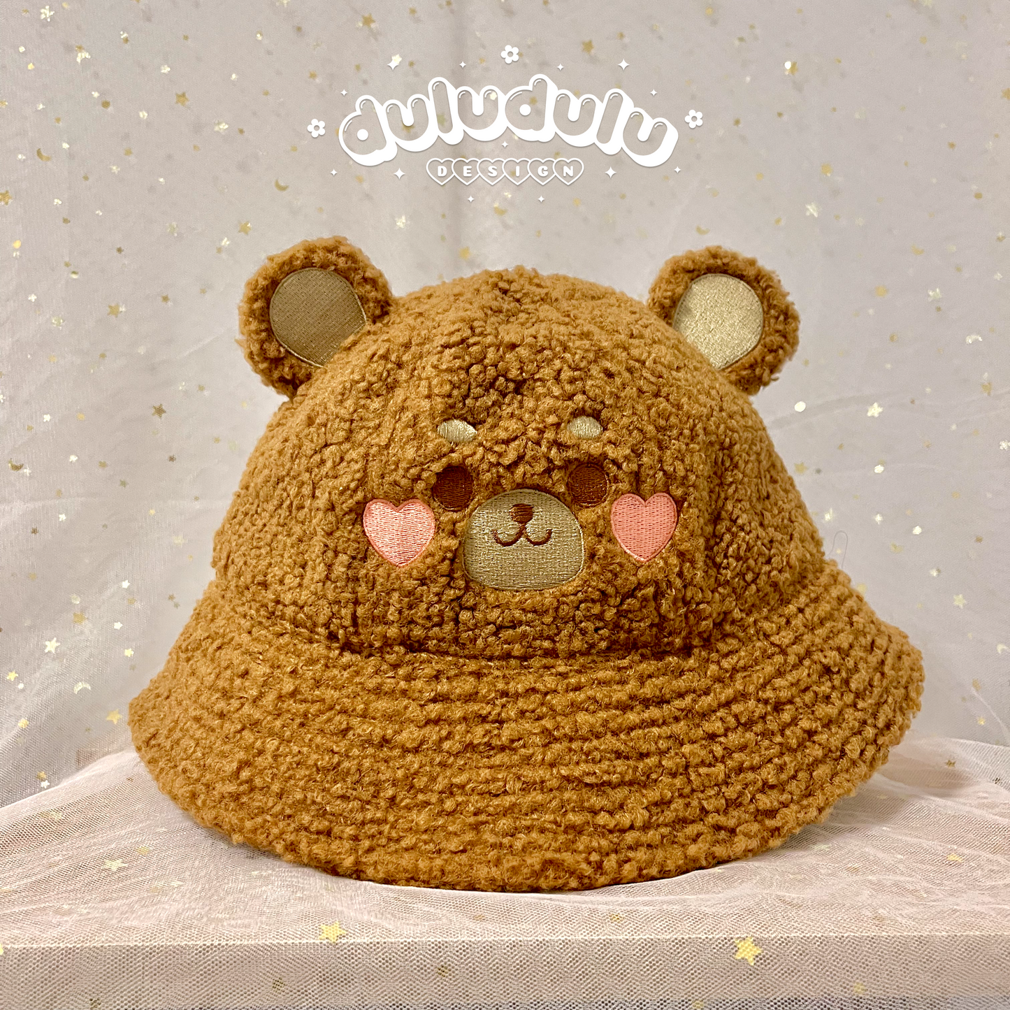 Fluffy Bear bucket hat