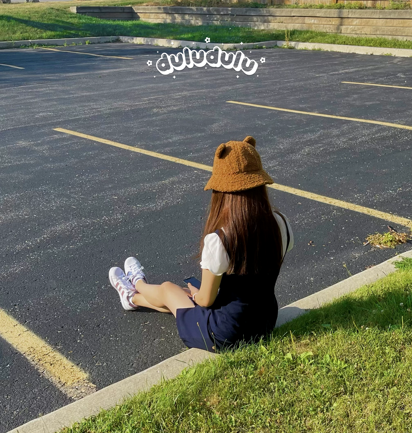 Fluffy Bear bucket hat