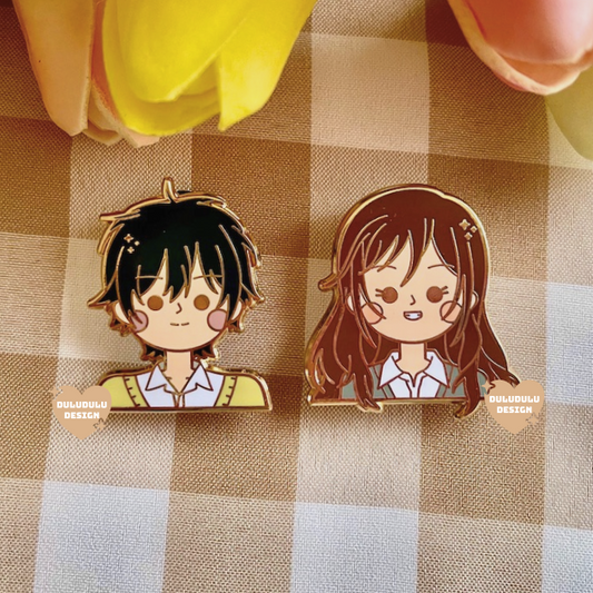 Horimiya Enamel Pins