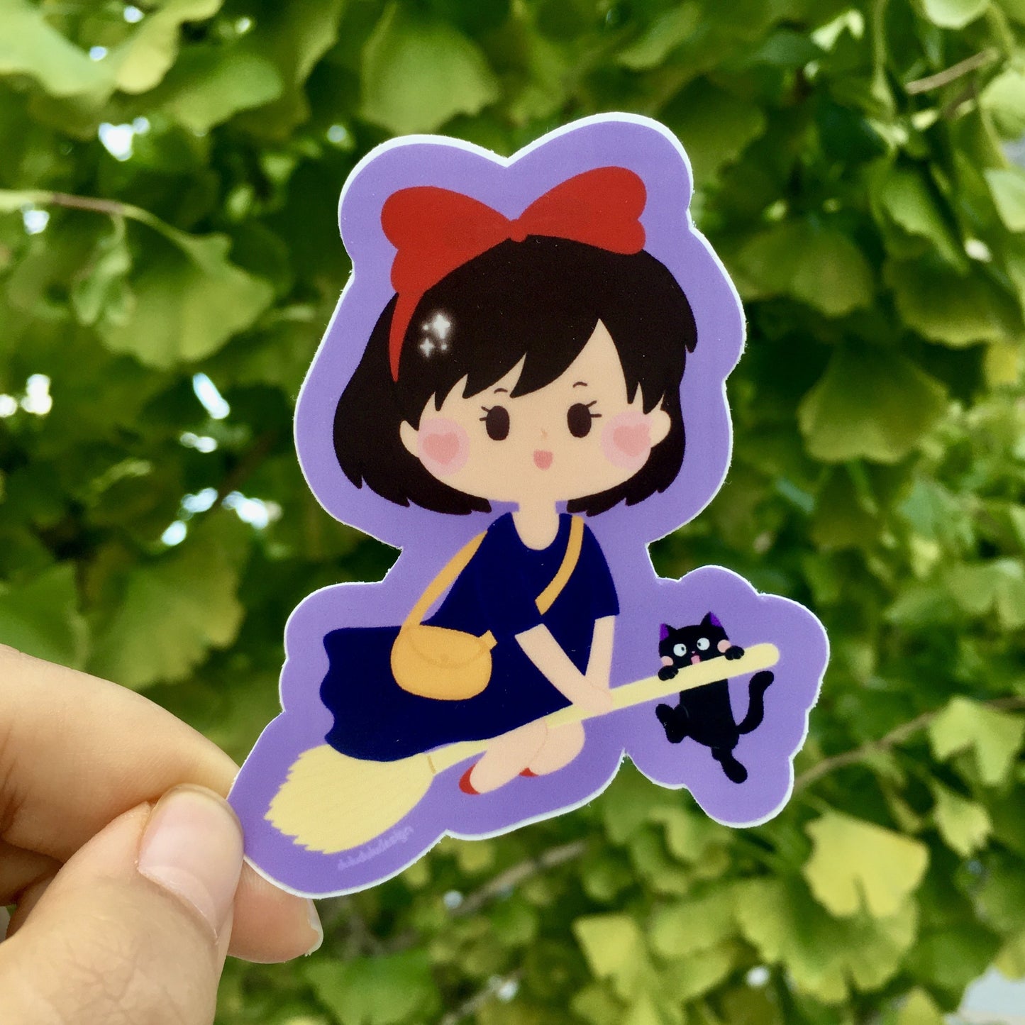 Kiki & Jiji Chibi Sticker