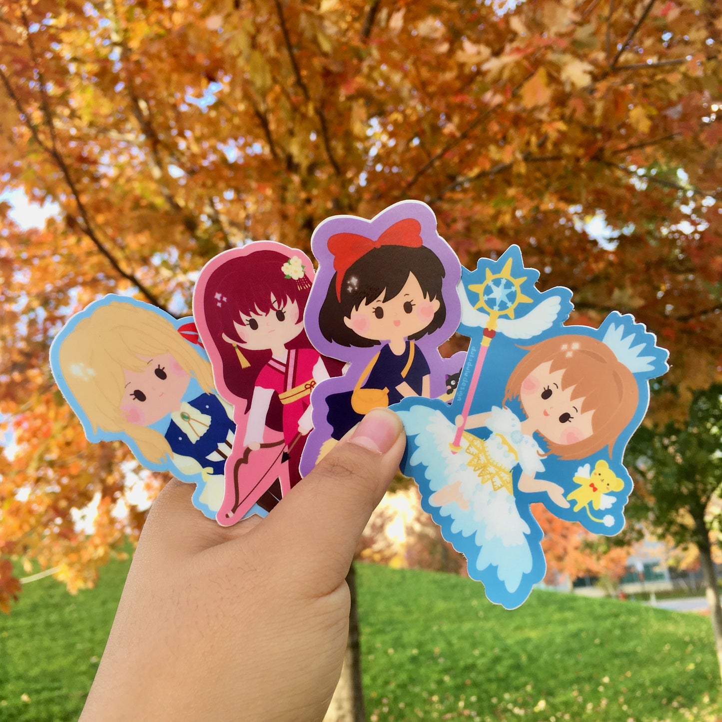 Kiki & Jiji Chibi Sticker