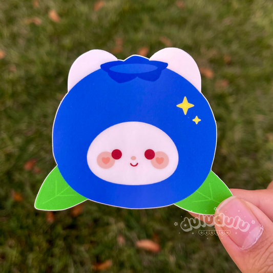 Blueberry Head Koko Vinyl Sticker