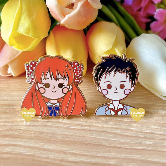 Gekkan-shoujo Nozaki-kun Hard Enamel Pin