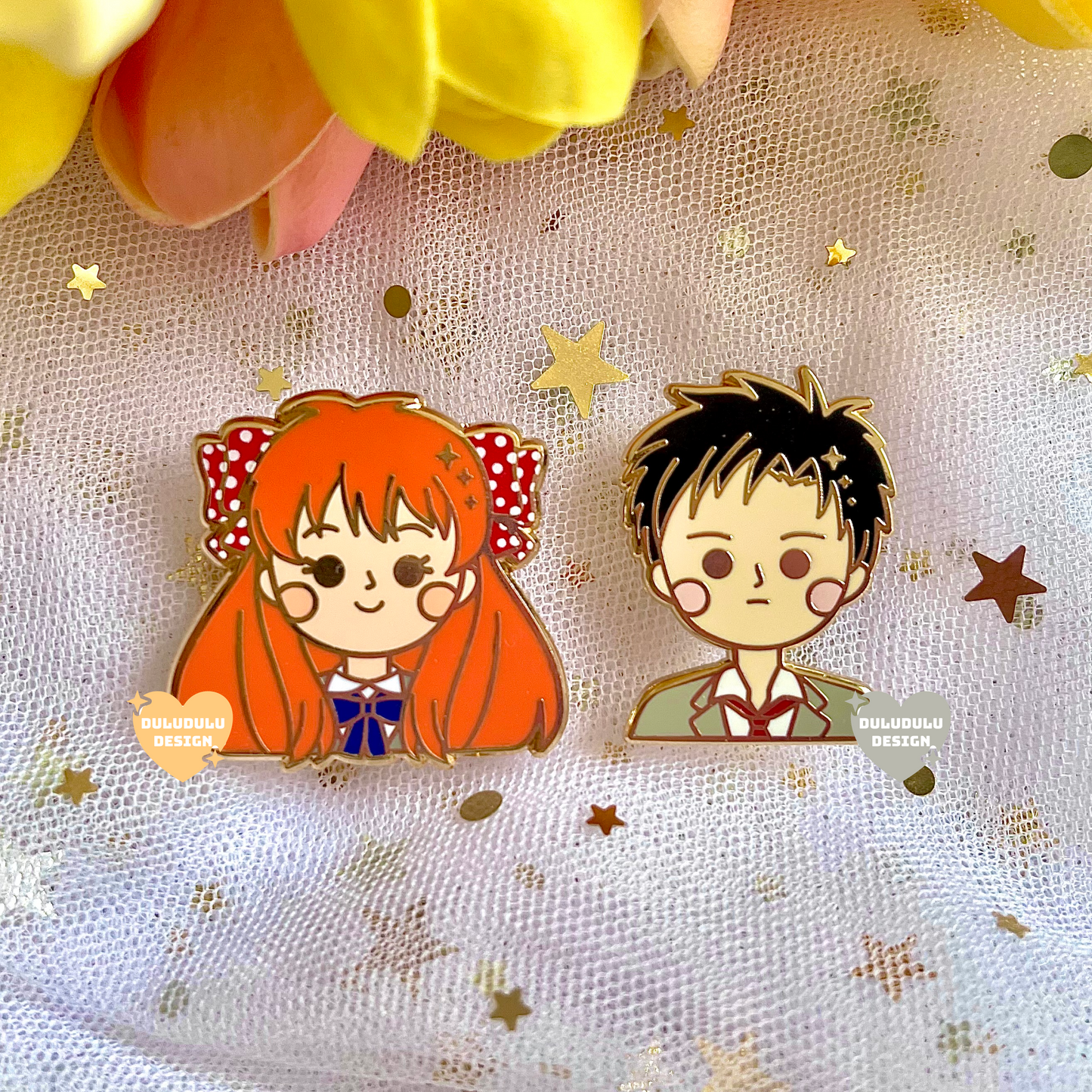 Gekkan-shoujo Nozaki-kun Hard Enamel Pin