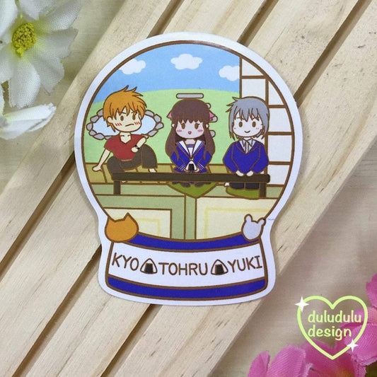 Fruits Basket Vinyl Sticker