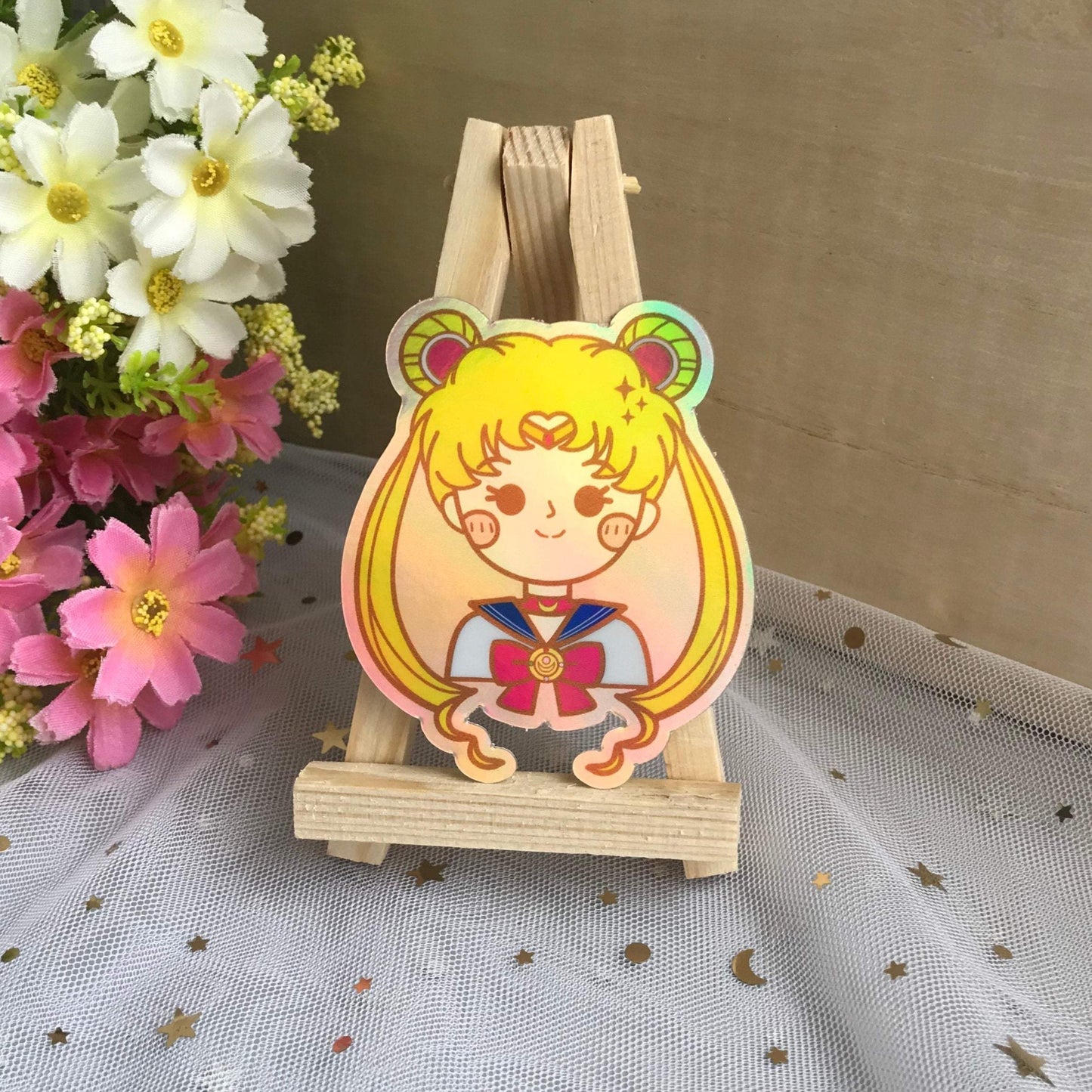 Usagi Holographic Sticker