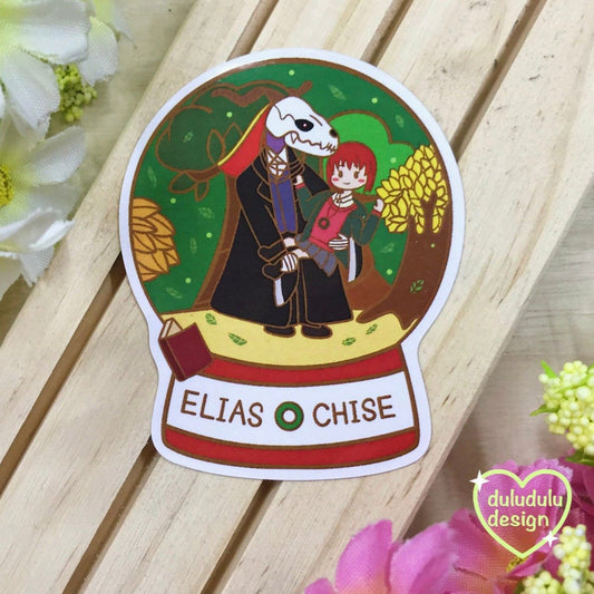 Ancient Magus Bride Snowglobe Vinyl Stickers