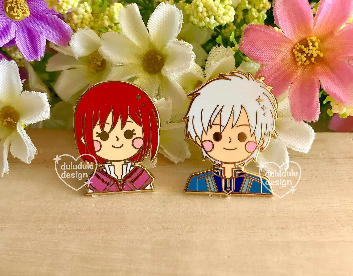 Akagami no Shirayuki Hime Enamel Pins
