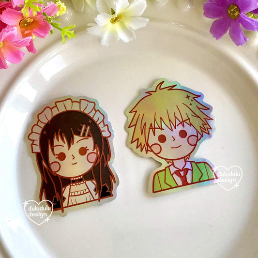 Kaichou wa Maid Sama Holographic Vinyl Stickers