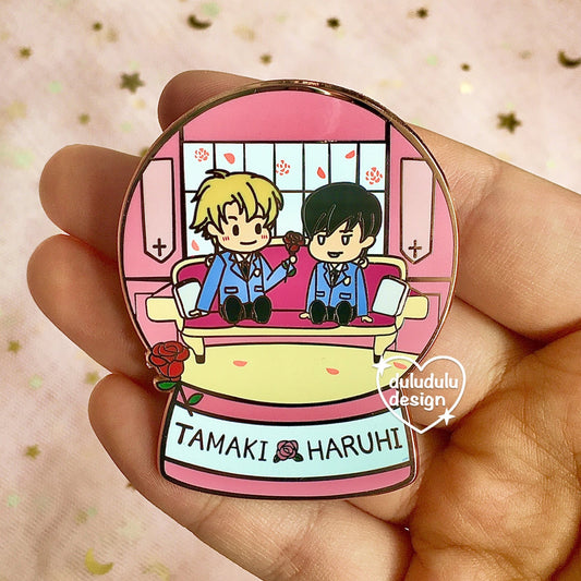 Ouran High School Host Club Snowglobe Enamel Pin