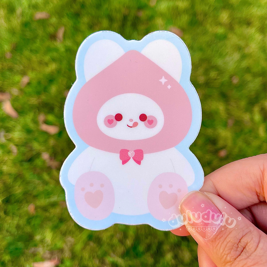 Peach Koko Vinyl Sticker