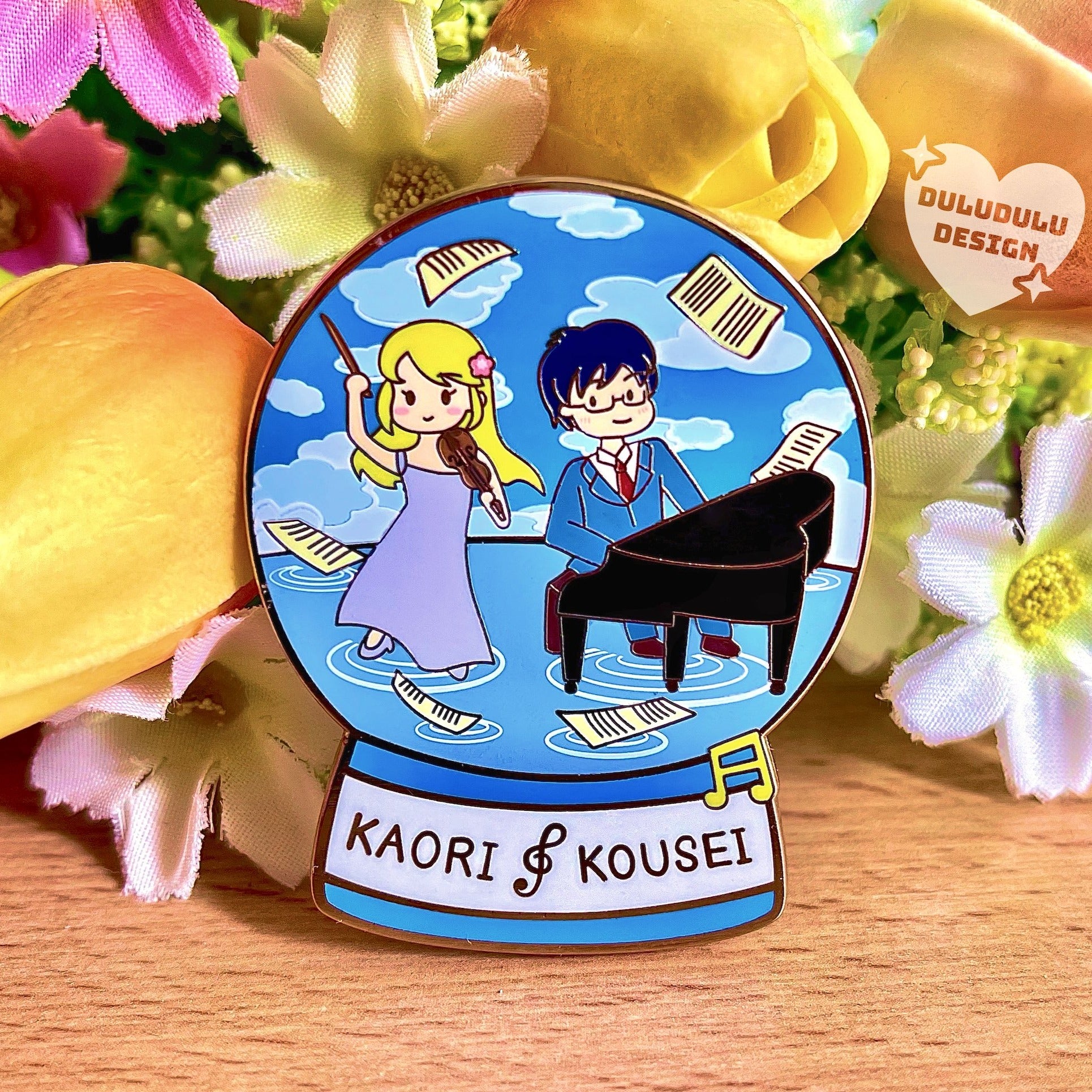 Your Lie in April Enamel Pin deals