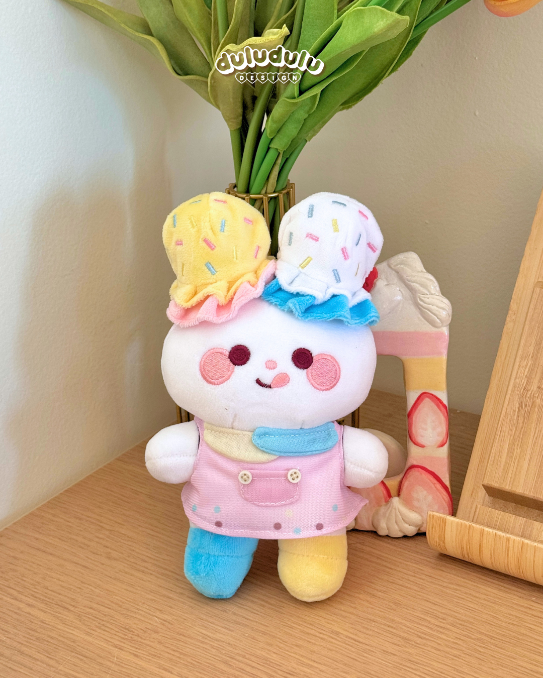 Icecream Bunny Plush