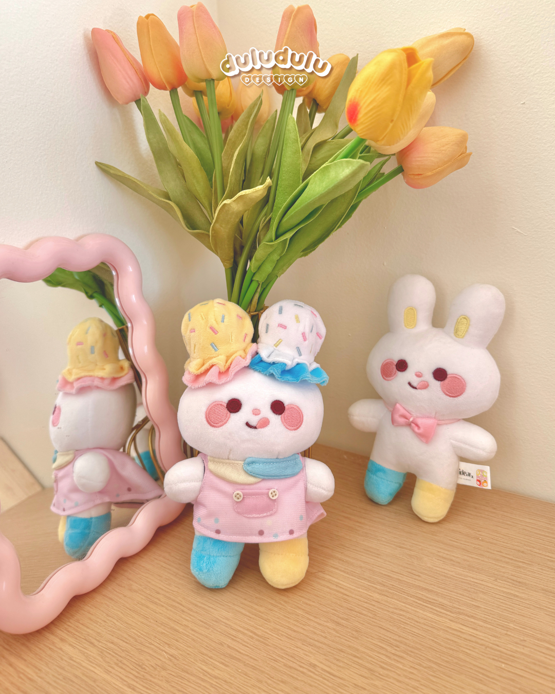 Icecream Bunny Plush