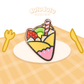 Fruit Crepe Mini Enamel Pin