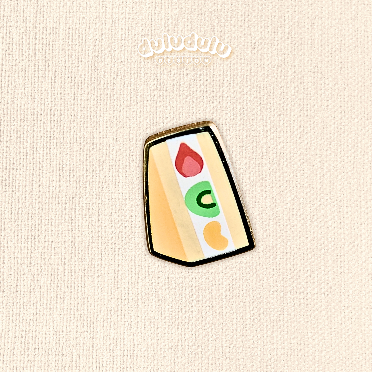 Fruit Sando Mini Enamel Pin