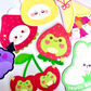 Strawberry Frog Clear Sticker