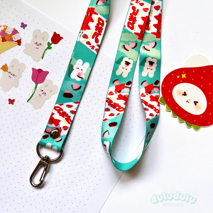 Meiji Choco Cardholder & Lanyard