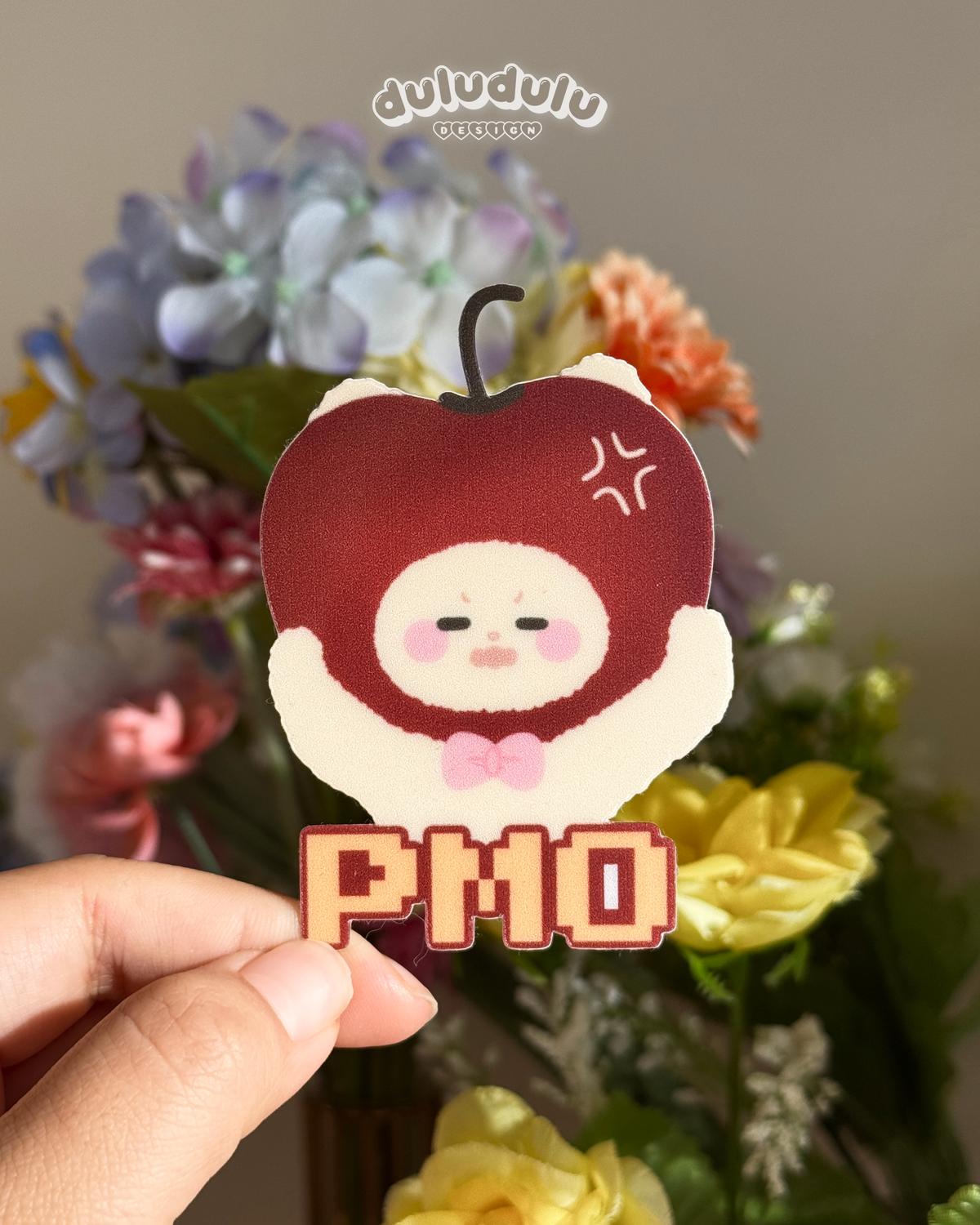 PMO (piss me off) meme waterproof sticker