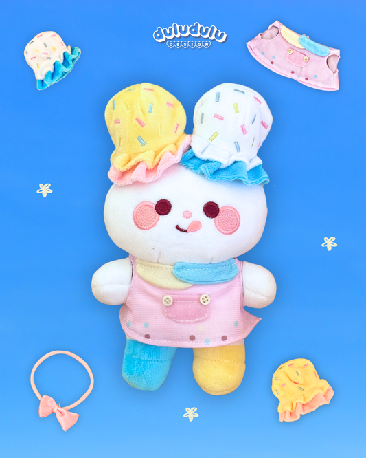 Icecream Bunny Plush