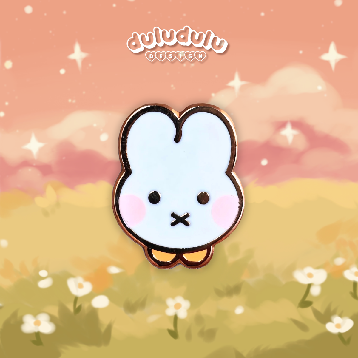 miffy bunny mini enamel pin
