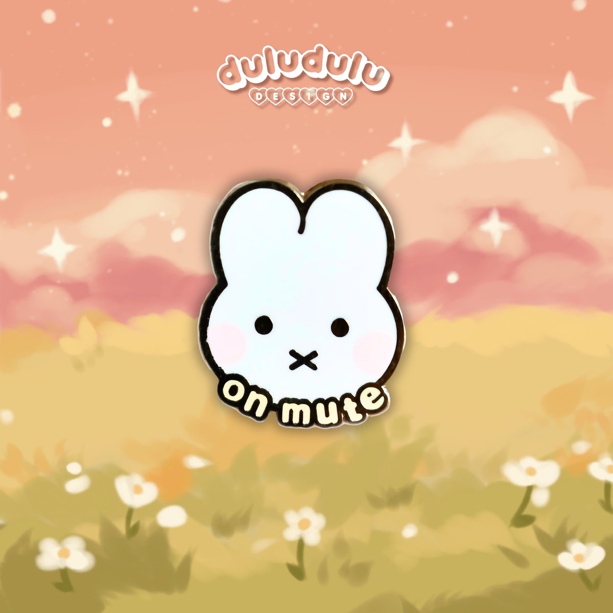 Yapper x On Mute Mini Enamel Pin