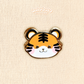 tiger enamel pin