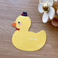 Gentleman Duck Vinyl Sticker