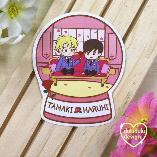 Ouran High School Host Club Snowglobe Vinyl Sticker