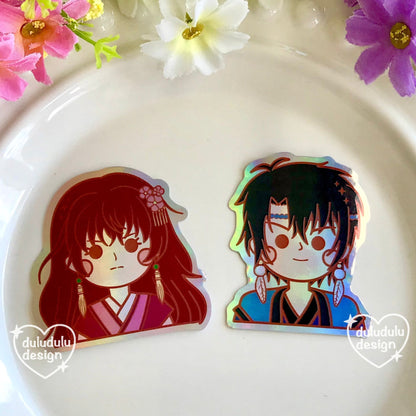 Yona of the Dawn Holographic Vinyl Stickers