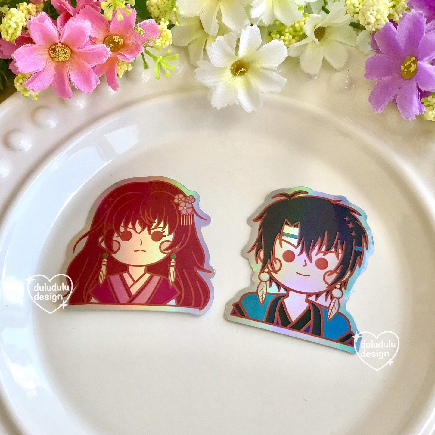 Yona of the Dawn Holographic Vinyl Stickers